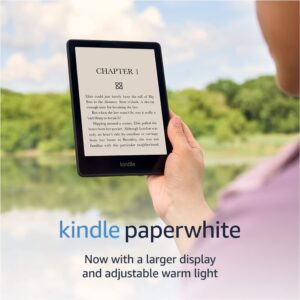 Kindle Paperwhite (8 GB) – Now with a 6.8" display and adjustable warm light – Black