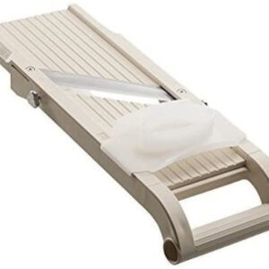 Benriner Super Slicer, with 4 Japanese Stainless Steel Blades, Beige